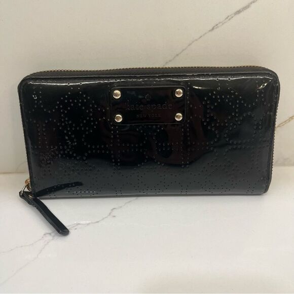 Kate Spade Harmony Heart Embossed Wallet - Picture 4 of 8